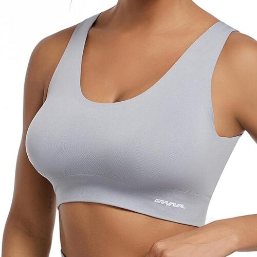Women Seamless Padded Workout Yoga Bra