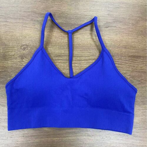 Ribbed Seamless Sports Bra Wmn G027